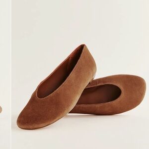 Reformation Tan Suede Women's Loafers